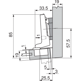 ZAWIAS B CLIPTOP  MINI 94'fi-26  DW   71T0750