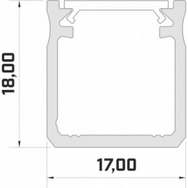LED LUMINES profil aluminiowy typ Y, biały L-L