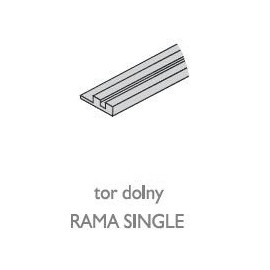 Tor dolny RAMA SINGLE nr. 8750 natura