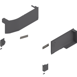 AVENTOS SERVO ZAŚLEPKI+CZUJNIK ANTRACYT  23K8000 HK TOP