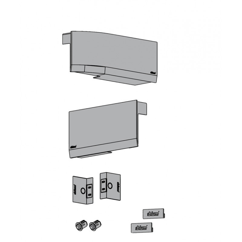 AVENTOS SERVO ZAŚLEPKI+CZUJNIK ANTRACYT  23K8000 HK TOP