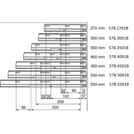 PROWADNICA TBX 578.2701B   kpl     P+L*