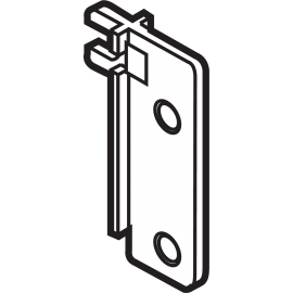 UCHWYT REL.REG.  ZRR.8000    MBX  SZARY