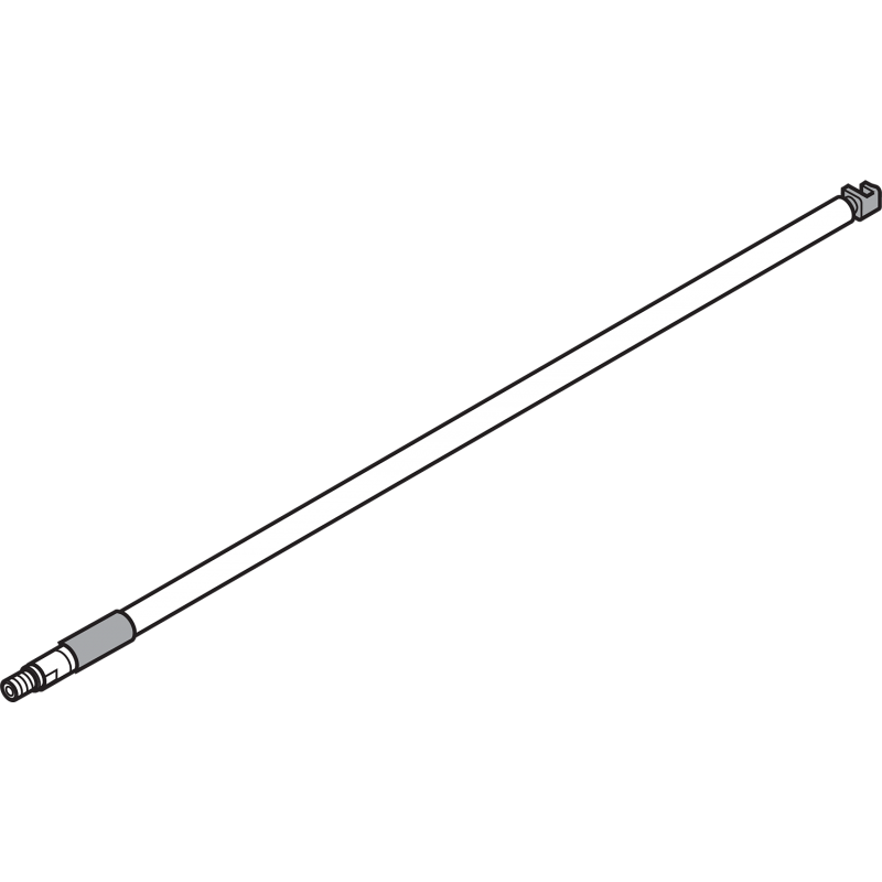 RELING METABOX   ZRG.471V    SZARY 50 cm