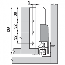 MOCOW ANTARO TYŁ B szare Z30B000S  L+P