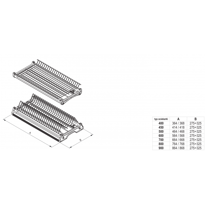 OCIEKARKA DO NACZ 80 VARIANT III  CHROM