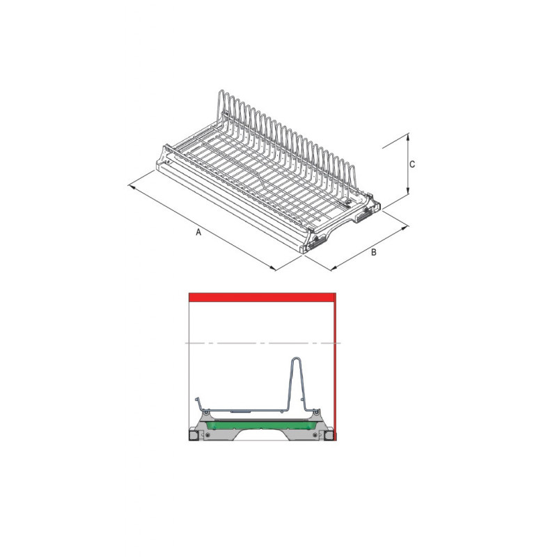 OCIEKARKA DO NACZ JEDNOPOZIOM  50   CHROM