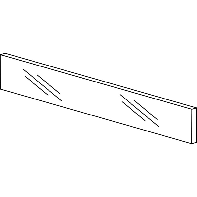 SZKŁO LBX  C wysokie ZE7W1082G   dł.1082