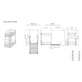 CARGO MINI VAR-MULTI 40 II      SREBRNY ***