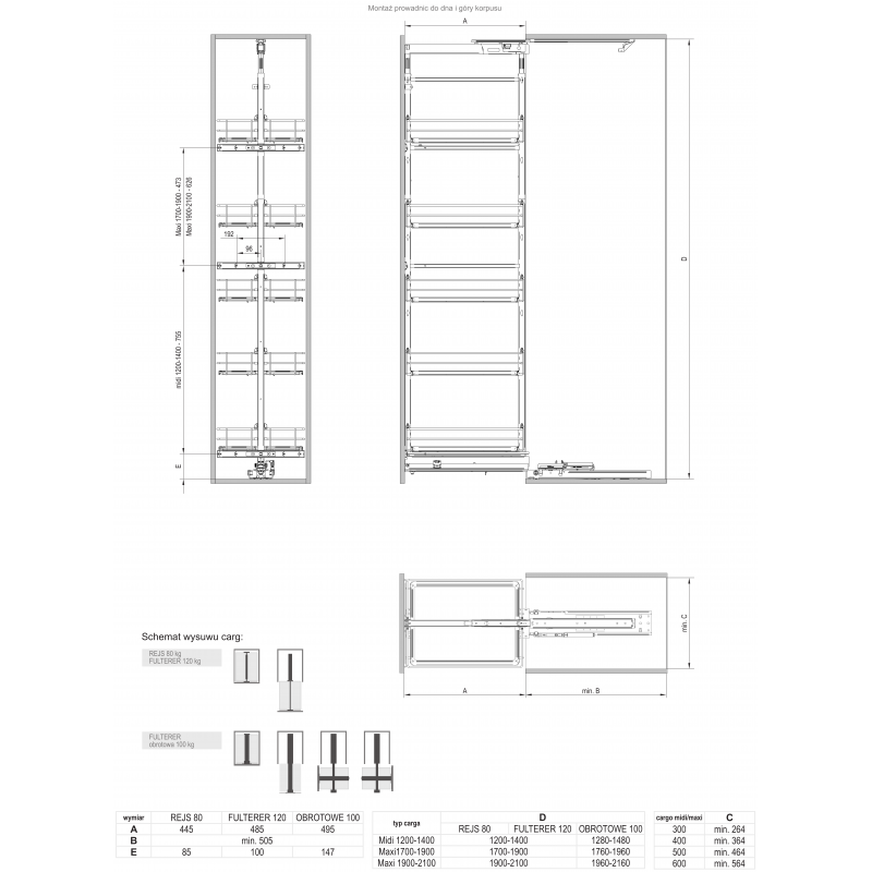 CARGO MAXIMA CLASSIC MAXI  40  VI CHROM  190-210