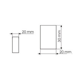 GL 11-AOCOO-0030        GAŁKA MEBLOWA***
