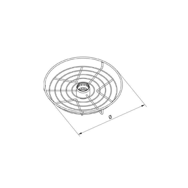 PÓŁKA 450 ŚRODKOWA        MOSIĄDZ/PATYNA