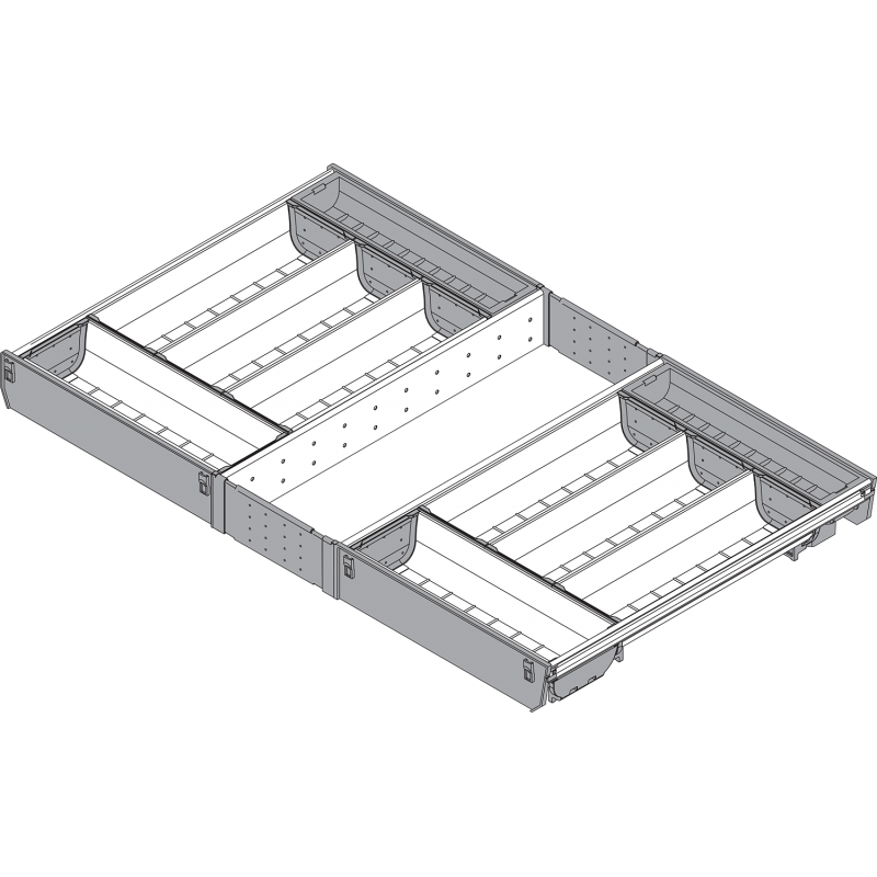 WKŁAD NA SZTUĆCE ZSI.80VEI4   L-450 BLUM