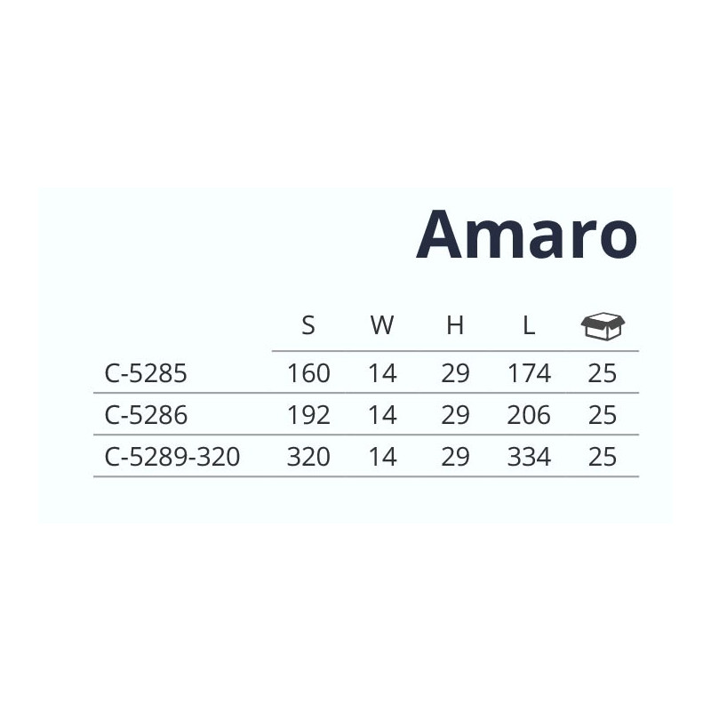 UCHWYT NOMET  C-5289  P61 CZ.MAT L-320