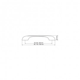 UN 92-0128-G0007        UCHWYT MEBLOWY**