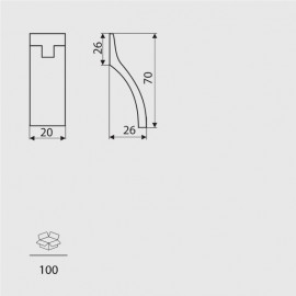 GG 39-G0006             GAŁKA MEBLOWA***