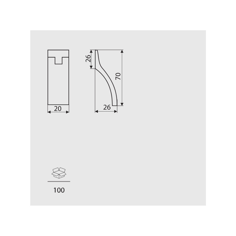GG 39-G0006             GAŁKA MEBLOWA***