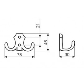 WP 89-G0006             WIESZAK MEBLOWY
