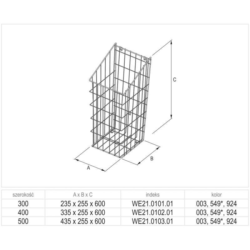 KOSZ NA BIELIZNĘ 30               BIAŁY