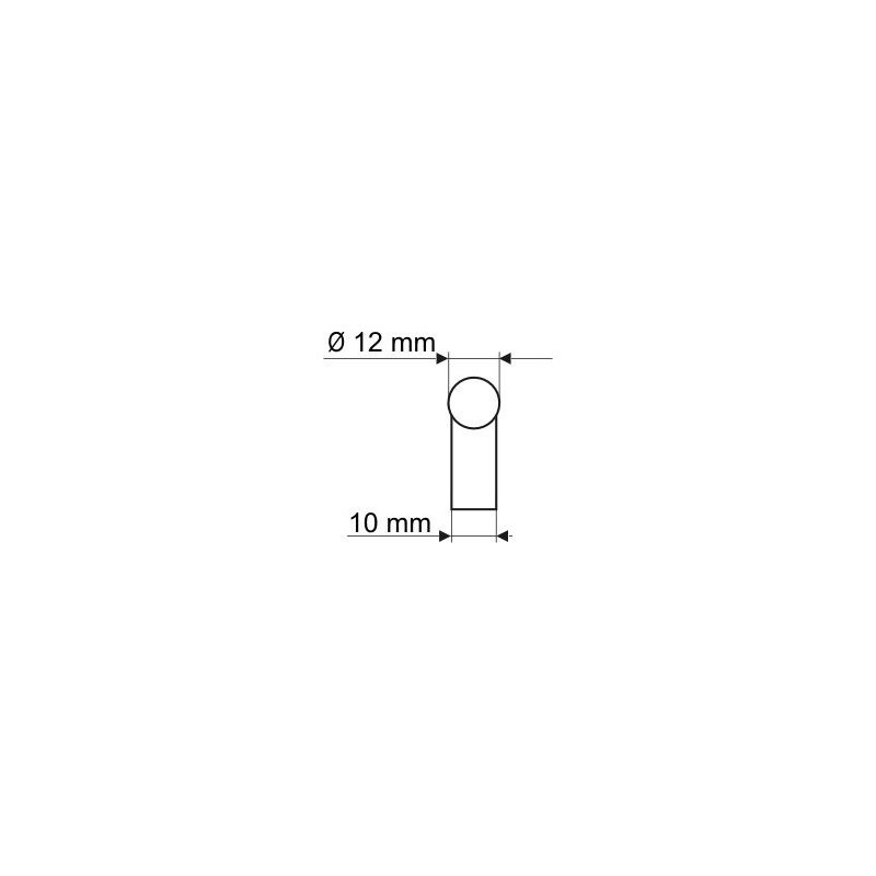 RE 81-0128-G0007        UCHWYT MEBLOWY ***