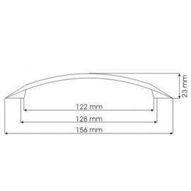 UN 54-0128-G0004        UCHWYT MEBLOWY**