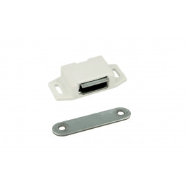 ZAMEK MAGNETYCZNY  BIAŁY