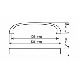 UN 45-0128-G0007        UCHWYT MEBLOWY