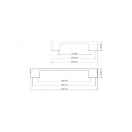 UU 25-0320-G0008        UCHWYT MEBLOWY**