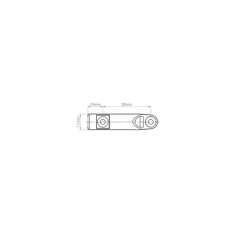 ADAPTER AMORTYZATORA P-M POPIEL RAL 9006 ADAPTER AMORTYZATORA P-M POPIEL RAL 9006