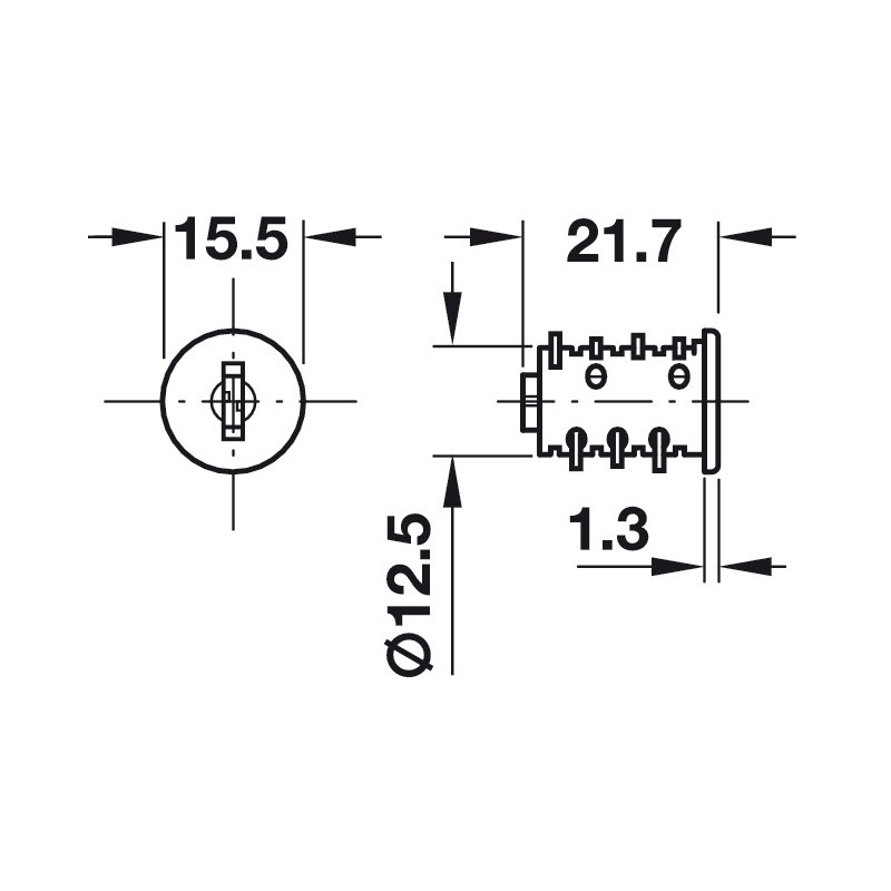 WKŁADKA SYMO HAFELE SH-20     210.40.620