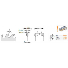 CMT PODC 288.125.24H TRAPEZ D125 F20 Z24