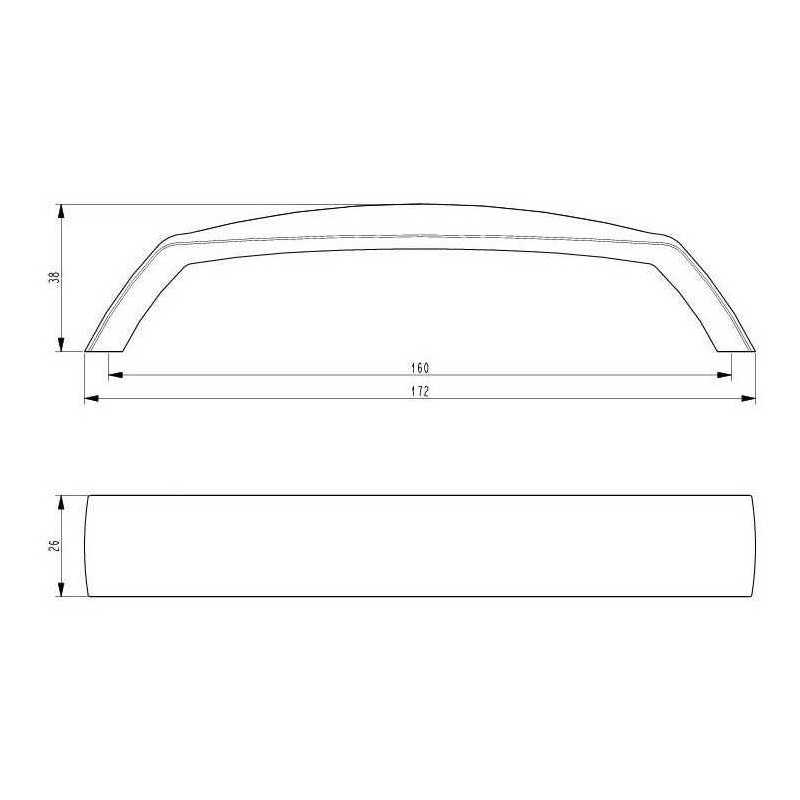 UCHWYT NOMET  C-3355  G2 CHROM ***