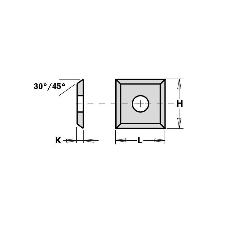 CMT PYTKA HM 12x12x1.5mm HC05 d40 12124