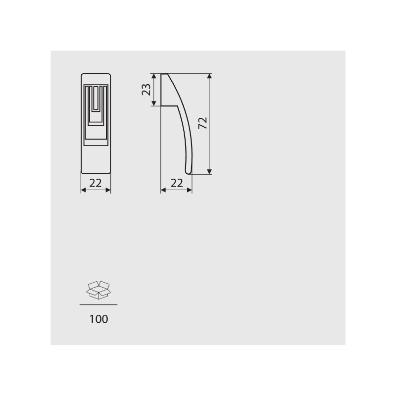 GR 27-GE009             GAŁKA MEBLOWA***