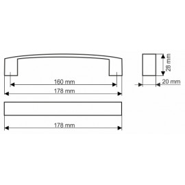 UU 24-0160-G0008        UCHWYT MEBLOWY