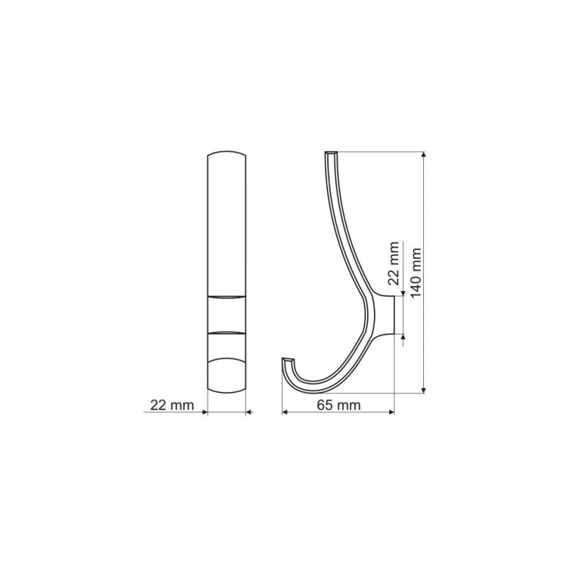 WP 30-G0007             WIESZAK MEBLOWY***