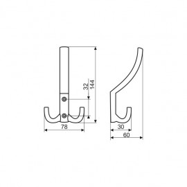 WP 14-G0004             WIESZAK MEBLOWY