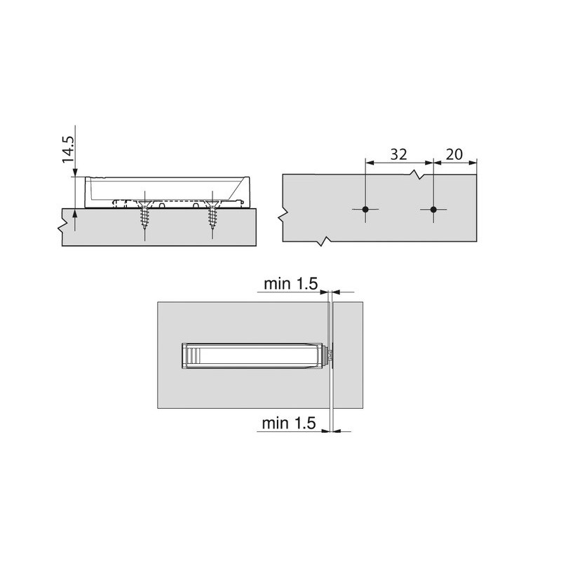 TIP-ON-ADAPTER PR DŁUGI biały              956A1201