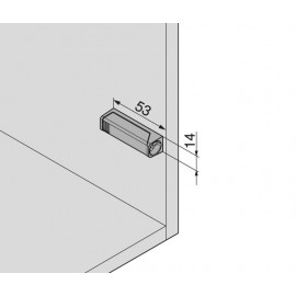 TIP-ON-ADAPTER PR KRÓTKI szary              956.1201