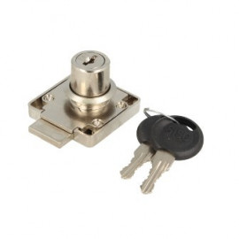 ZAMEK SISO KWADR. 1 KLUCZ/PROSTY X-850           14.01.065 GRYC