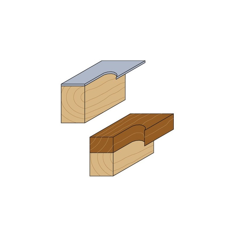 CMT frez prosty z dolnym oyskiem 906.191.11 HM