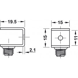 WSPORNIK PÓŁKI H 6-10        op100  282.20.700