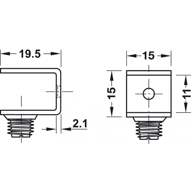 WSPORNIK PÓŁKI H 6-10        op100  282.20.700