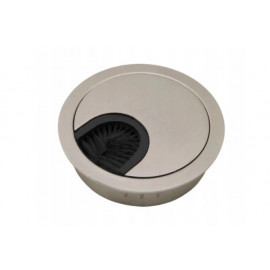 PRZELOTKA DO KABLI.METAL FI-80 SATYNA