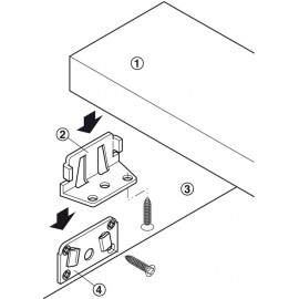OKUCIE DO ŁÓŻKA ŚRODKOWE      273.03.515