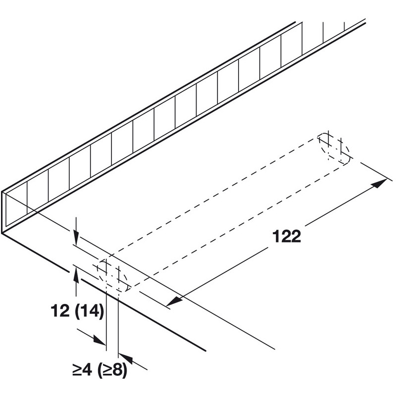 WSPORNIK PÓŁKI H REGIMEN  z gw      283.32.014