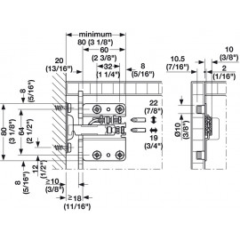 ZAWIESZKA H CAMAR 807 4 120KG  L                         290.40.902