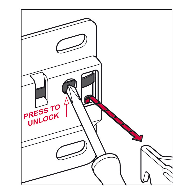 ZAWIESZKA H CAMAR 807 1 120KG  PŁYTKA  60x70  290.40.990