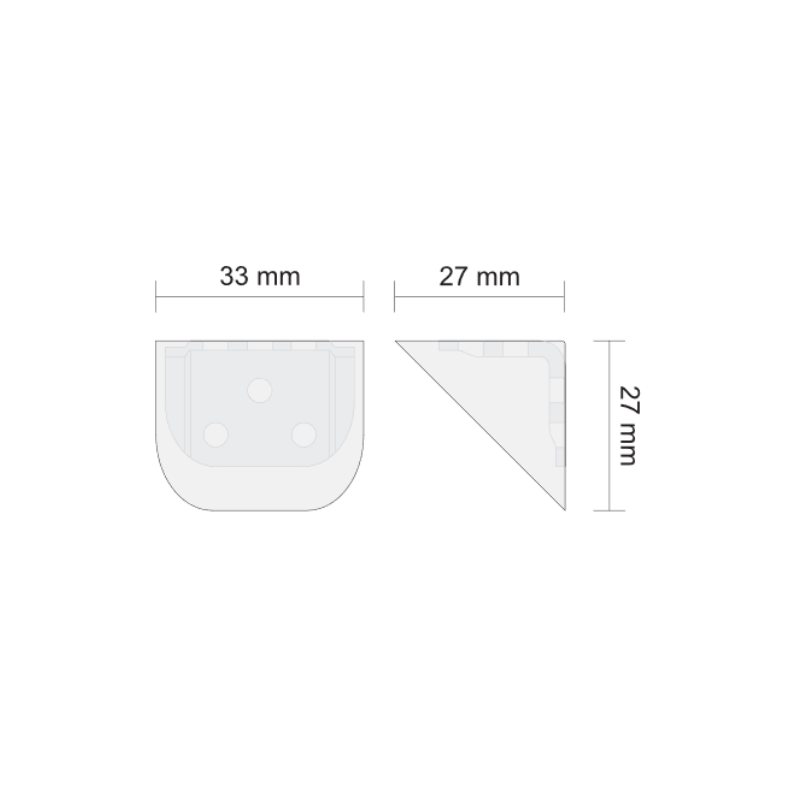 ZŁĄCZE MEBLOWE AP MAX Z-02 WENGE     op.50