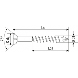 WKRT SPAX-M KONFIRMAT  4.0x50  op.200